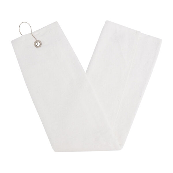 Trifold Golf Towel with Grommet and Hook Thumbnail
