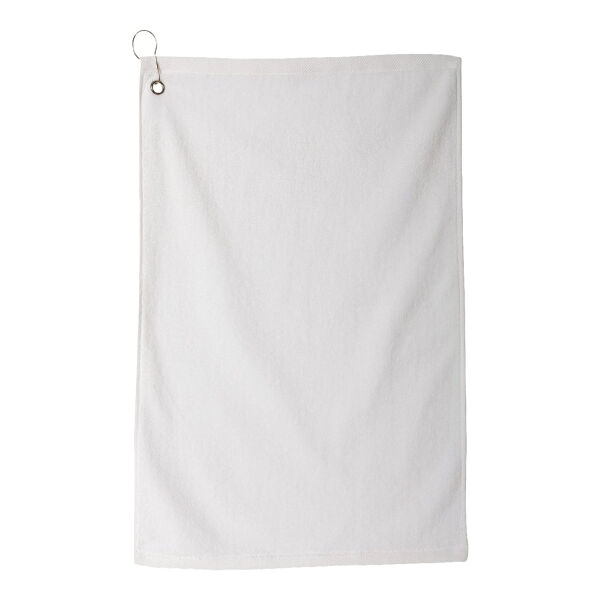 Microfiber Towel with Grommet and Hook Thumbnail