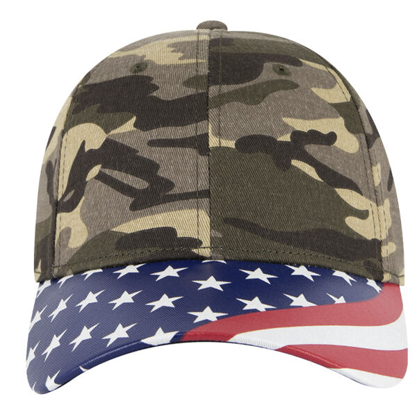 OTTO CAP® 6 Panel Low Profile Baseball Cap Thumbnail
