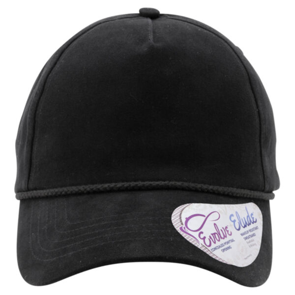 Women's Washed Five-Panel Rope Cap Thumbnail