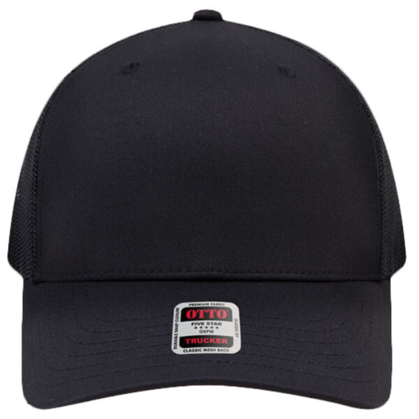 OTTO CAP® Seamless 6 Panel Mid Profile Mesh Back Trucker Hat Thumbnail