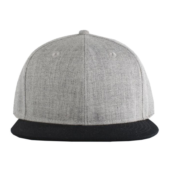 Wool Blend Heather Snapback Cap Thumbnail
