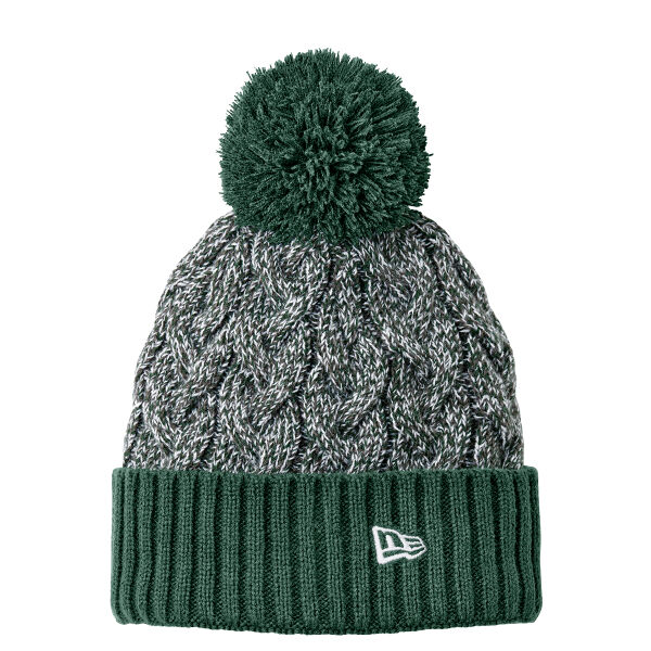 Marled Knit Pom Beanie Thumbnail