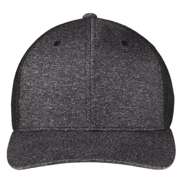 Flexfit ® Melange Mesh Back Trucker Cap Thumbnail