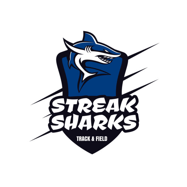 Sharks Track & Field Team Logo 01 Thumbnail