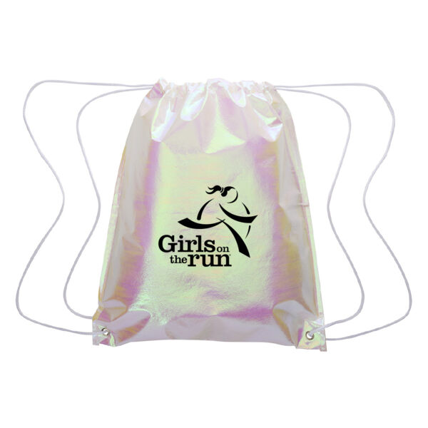 Iridescent Pearl Cinch Sack Thumbnail