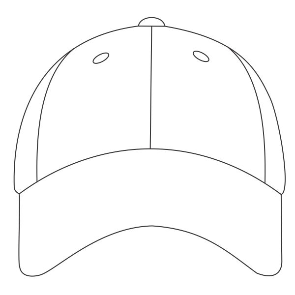 6-Panel Brushed Twill Structured Cap Thumbnail