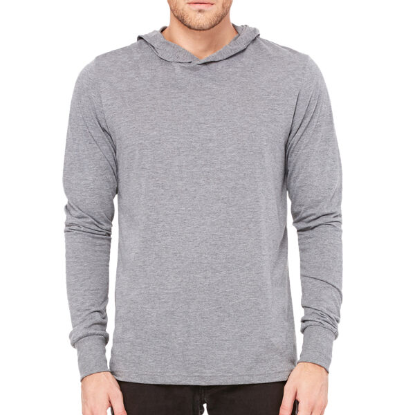 Unisex Jersey Long-Sleeve Hoodie Thumbnail