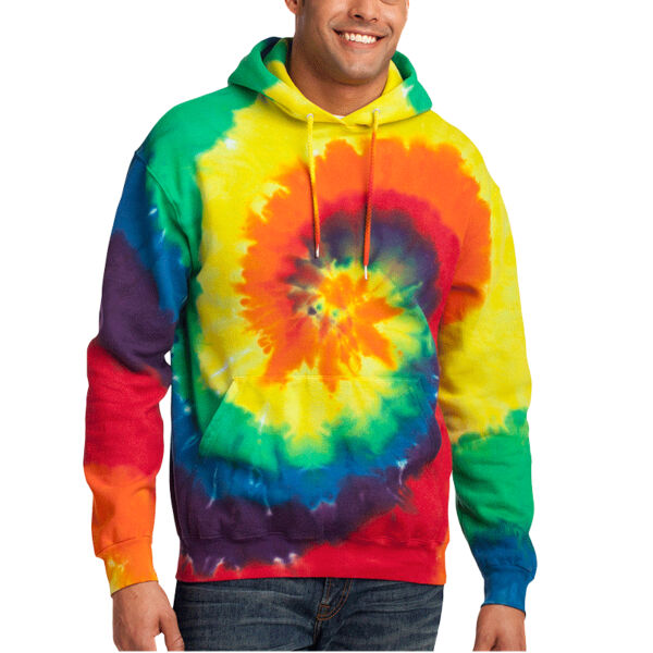 Tie Dye Pullover Hooded Sweatshirt Thumbnail
