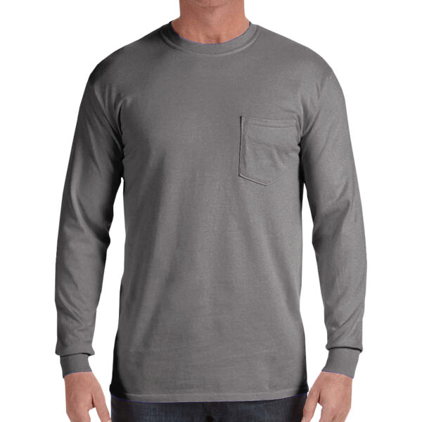 Adult Heavyweight RS Long-Sleeve Pocket T-Shirt Thumbnail