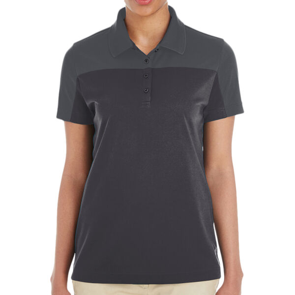 Ladies' Balance Colorblock Performance Piqué Polo Thumbnail
