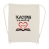 Canvas Drawstring Backpack Thumbnail